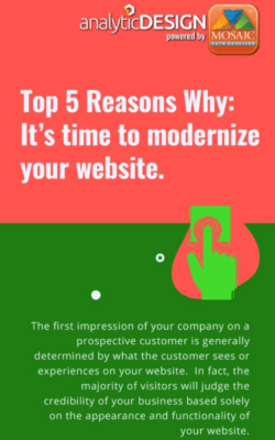 download 5 reason to modernize your website
