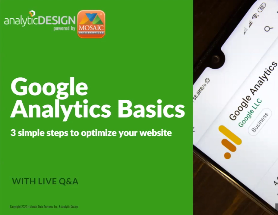 Google Analytics Webinar