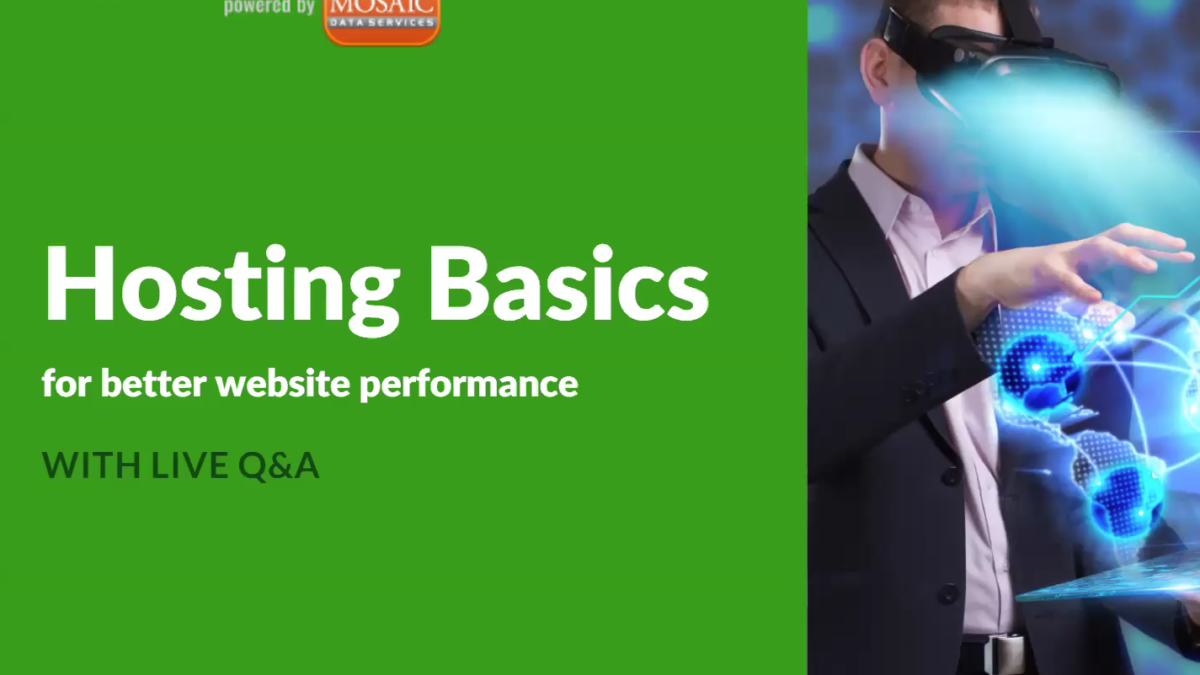 hosting basics webinar