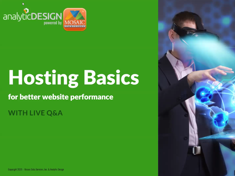 hosting basics webinar